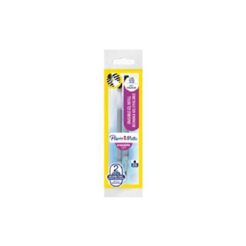 Refill Erasable Gel 0.7mm Colore Nero 2 Blister - Foto 1