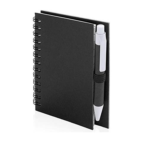 Bigbuy Scuola Mini Quaderno 144.670 Ad Anelli Con Penna, Giallo, 8,6 X 11,7 X 1,3 Centimetri - Foto 5