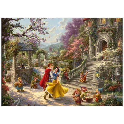 Puzzle Disney Danza Biancaneve Con Principe - 1000 Pezzi - Foto 3