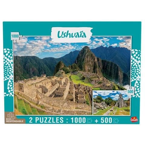 Puzzle - Collezione Ushuaia - Machu Picchu (perù) E Tikal (guatemala) - Foto 1