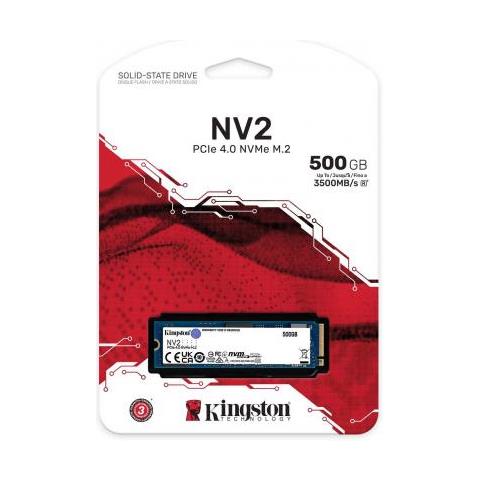 SSD 500 GB NV2 M. 2 2280 Interfaccia PCI Express 4.0x4  - Foto 3