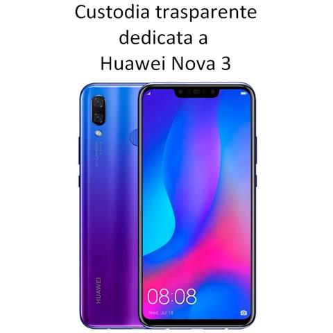 Ultra Slim Custodia Tpu Silicone 0,3mm Cover Case Per Huawei Y7 (2019) Trasparente - Foto 2