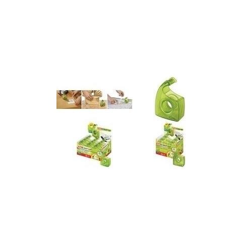 Ecologo Easy Cut Handabroller, Grn, Im Thekendisplay Nachfllbarer Handabroller, Ergonomisches Design, Fr Klebe- - 12 Stck (57955-00000-00d) - Foto 1