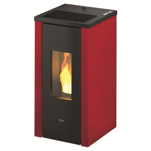 Stufa Pellet Vera 7 Kw. Rossa Pegaso - 7 Kw - Foto 1