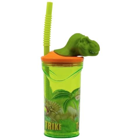 Coppa 3d Con Figura 360 Ml. Dinosauri Verdi - Foto 1