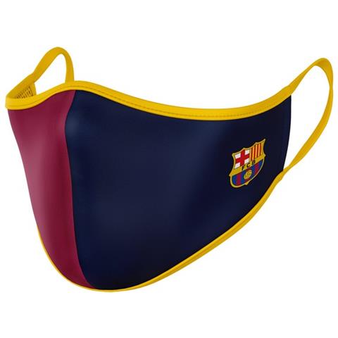 Mascherina Igienica In Stoffa Riutilizzabile F.c. Barcelona Adulto - Foto 1