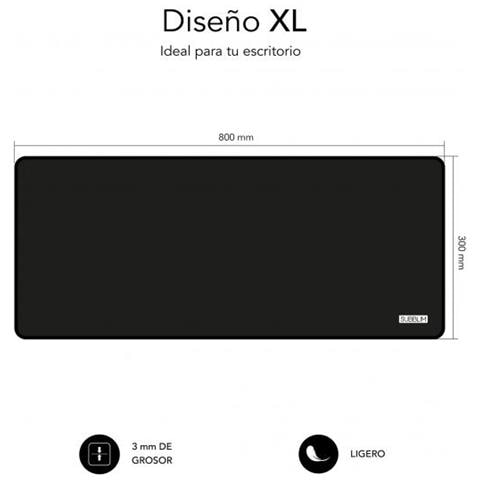 Poggiapolsi Submp03hp001 Nero - Foto 4