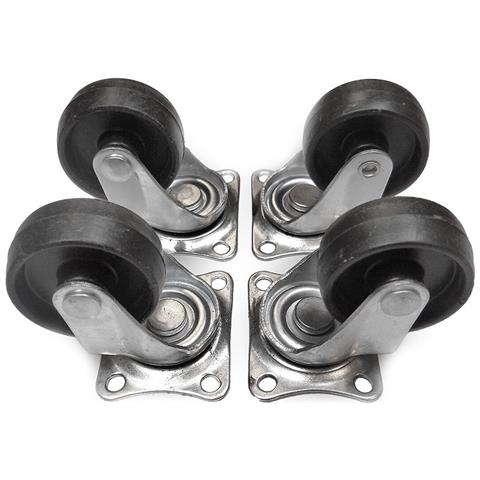 Ruote Edm Ø 50 Mm Gomma Di Cauchu (4 Unità) - Foto 1