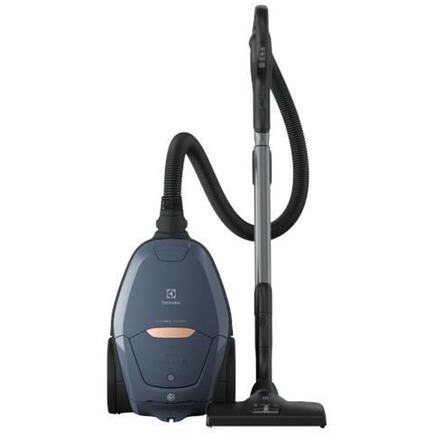 Aspirapolvere a Traino con Sacco PD82-8DB Pure D8 Potenza 600 Watt Colore Azzurro Rosso Granato - Foto 2