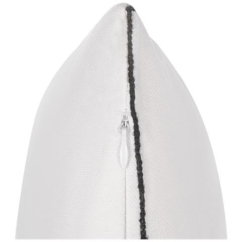 Set Di 2 Cuscini Shadrack Cotone 45 X 45 Cm Bianco Modello Natalizio - Foto 6