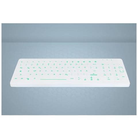 Tastiera Cablato AK-CB7012F-U1-W/GE  per Casa e Ufficio Colore Bianco - Foto 3