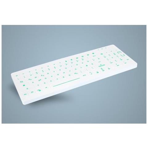 Tastiera Cablato AK-CB7012F-U1-W/GE  per Casa e Ufficio Colore Bianco - Foto 2