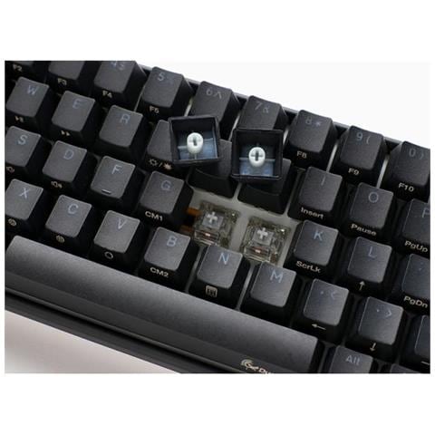 One 3 Mini - Tastiera - Retroilluminazione - USB-c - Interruttore A Chiave: Cherry Mx Silent Red - Nero Classico Layout Inglese US - Foto 2
