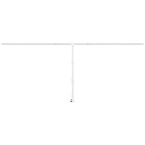 Set Pali Per Tenda Da Sole Bianco 600x245 Cm Ferro - Foto 3