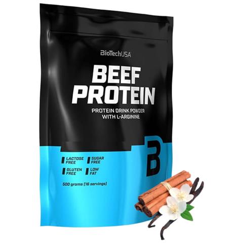 Biotech Usa Proteine Del Manzo 500g Gusto Vaniglia - Cannella - Foto 1