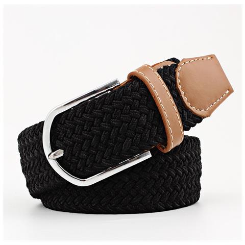 Cintura Elastica In Fettuccia - 107cm Black - Foto 1
