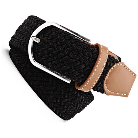 Cintura Elastica In Fettuccia - 107cm Black - Foto 3