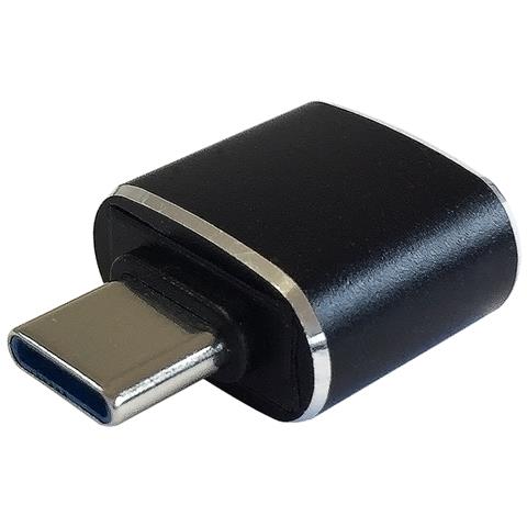 AISENS A108-0369, USB C, USB A, Nero - Foto 1