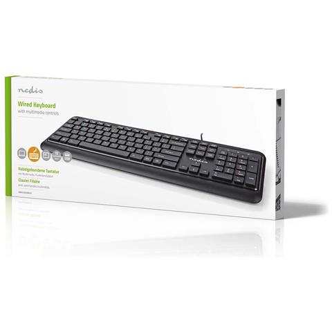 Tastiera Cablato KBMU200BKUS  (Layout US International) Colore Nero - Foto 2