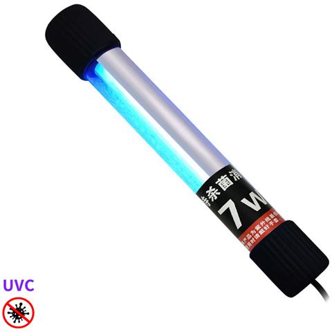 Lampada Uvc Con Cavo Domestico 17x3x3 Cm. Colore Nero - Foto 1