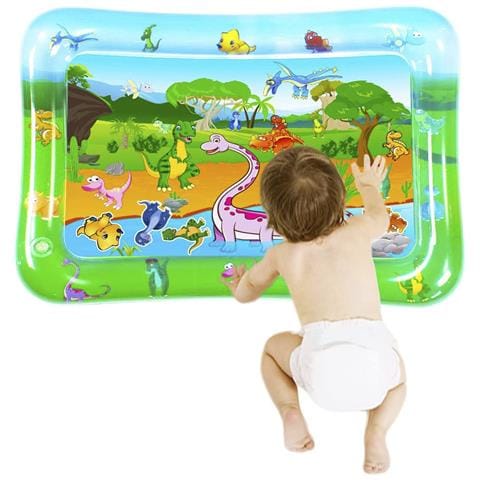 Materasso Gonfiabile Per Bambini Con Design Dinosauro. 70x50 Cm. 68x48x20 Cm. Colore Verde - Foto 5