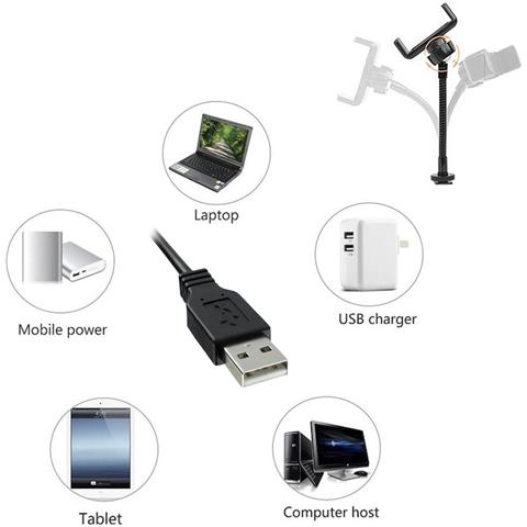 Anello Led Studio Di 11,65 Pollici (29,6 Cms) Con Telecomando. - Foto 2