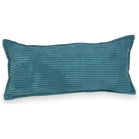 Groot Speelkussen Voor Bank Corduroy Blauw - Foto 1