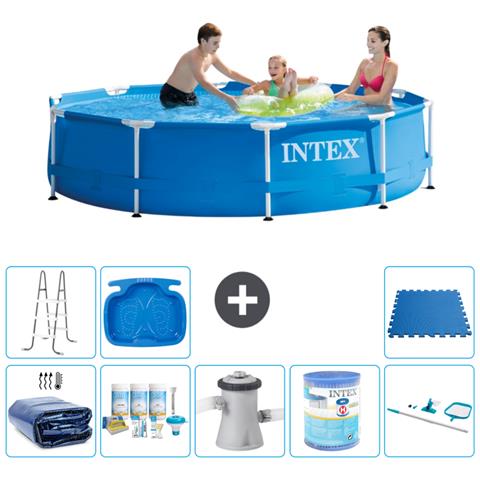 Piscina Fuori Terra - In Giro - 305x76 Cm - Blu - Include Accessori Coordinati A1506 - Foto 1