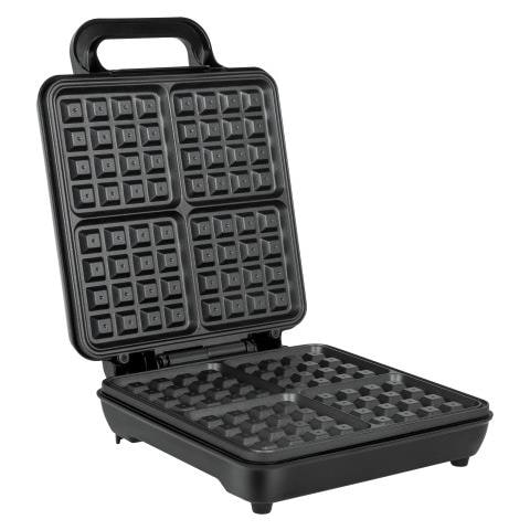 TSA3224 piastra per waffle 4 waffle 1100 W Nero, Acciaio inox - Foto 2