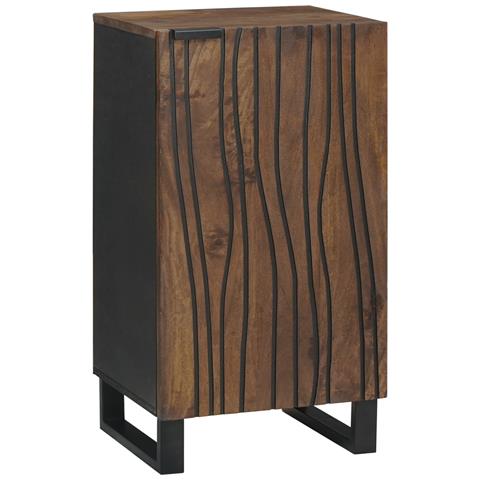 Sideboard 40x33.5x75 cm Legno Massello di Mango - Foto 1