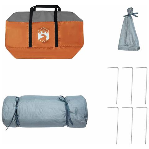 Tenda interna in rete Grigio 290 x 288 cm - Foto 9