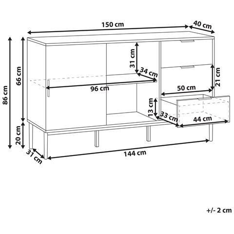 Credenza Espositiva In Vetro Leduc Bianco - Foto 5