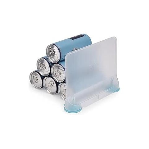 Divisorio Per Mensola Frigorifero Fridgestore Ottimizzazione Dello Spazio Facile Da Installare E Pulire Privo Di Bpa Colore Trasparente - Foto 1