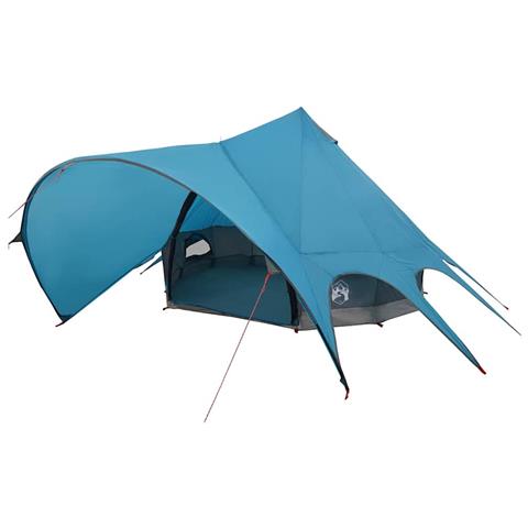 Tenda Teepee con tetto Blu e Grigio 600 x 600 x 347 cm - Foto 1