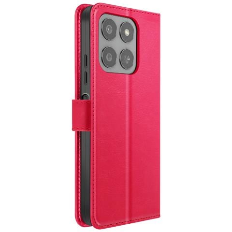 Custodia A Portafoglio Per Honor 400 Smart Antishock Con Laccio Da Polso Incluso, Rosso - Foto 1