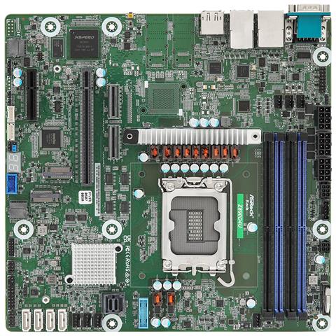 Scheda Madre Z890D4U Socket Intel LGA 1851 Chipset Intel Z890 Micro-ATX - Foto 1