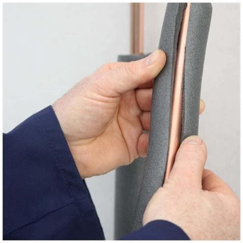 Tubo Isolante 2m  Isolante Termico Per Tubi Ø 42 Mm X 13 Mm  Coibentazione Tubi - Foto 2