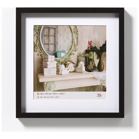 Stoccolma 3d Cornice In Legno 40x40 Nero - Foto 1