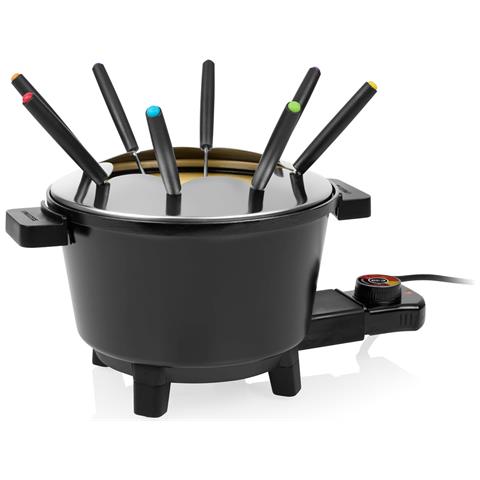 Set Per Fonduta Nero, Capacità 1,5l - Foto 1