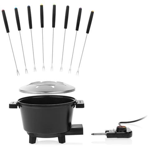Set Per Fonduta Nero, Capacità 1,5l - Foto 2
