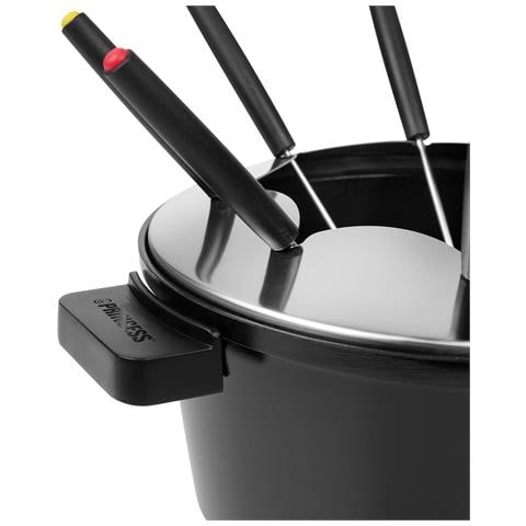 Set Per Fonduta Nero, Capacità 1,5l - Foto 3