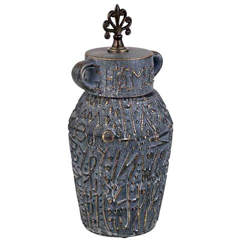 Vaso Ceramica Grigio, D17,5x40h Cm - Foto 1