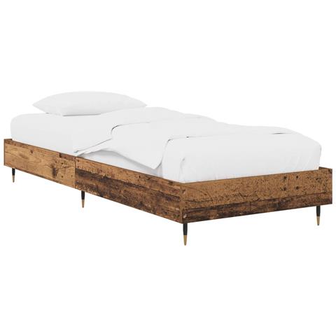 Struttura del letto Legno antico 80 x 200 cm - Foto 1