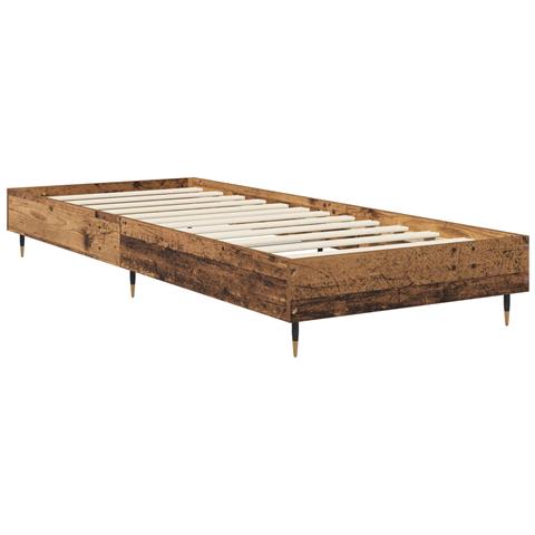 Struttura del letto Legno antico 80 x 200 cm - Foto 2