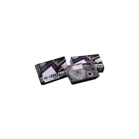 nastro 12mm x 8mt nero su bianco - Foto 1