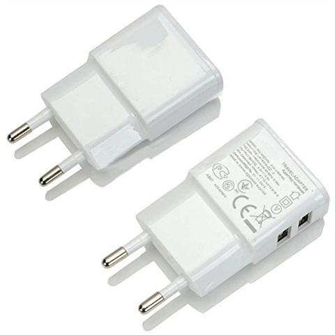 Caricatore A Carica Veloce Con 2 Porte Usb 2a Universale Per Tutti I Dispositivi Apple E Android - Foto 2