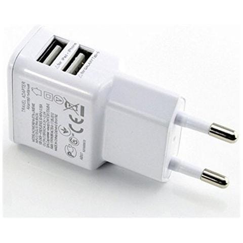 Caricatore A Carica Veloce Con 2 Porte Usb 2a Universale Per Tutti I Dispositivi Apple E Android - Foto 3