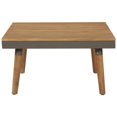 Set Divani da Giardino 4 pz con Cuscini Legno di Acacia Marrone - Foto 8