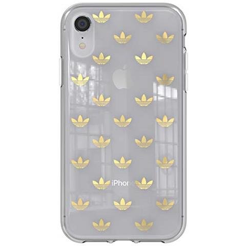 Clear Cover Adidas Iphone Xr Gold - Foto 1