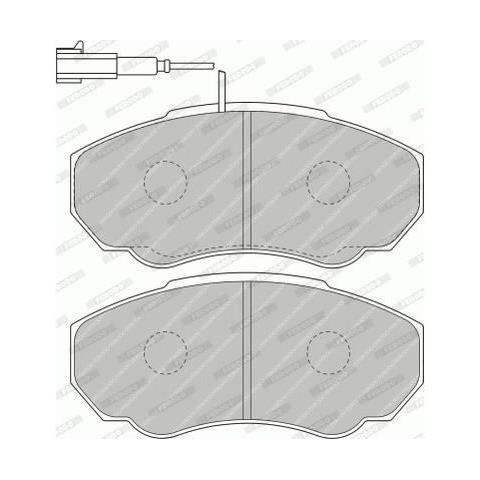 Kit Pastiglie Freno Fvr1478 - Foto 2